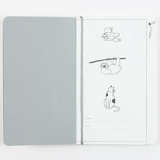 塩川いづみ－樹懶 SLOW慢日記 A6自由日記本｜日本Greeting Life