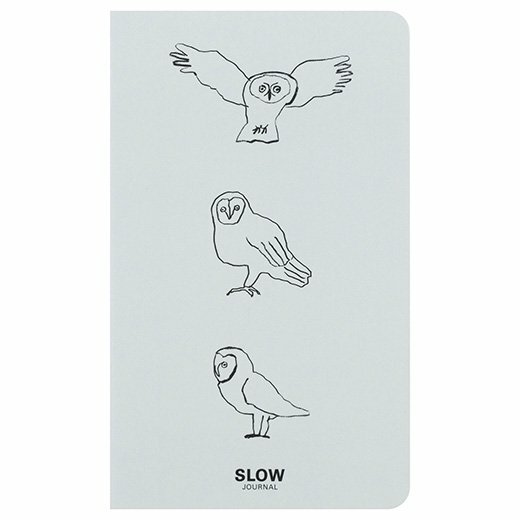 塩川いづみ－貓頭鷹 SLOW慢日記 A6自由日記本｜日本Greeting Life