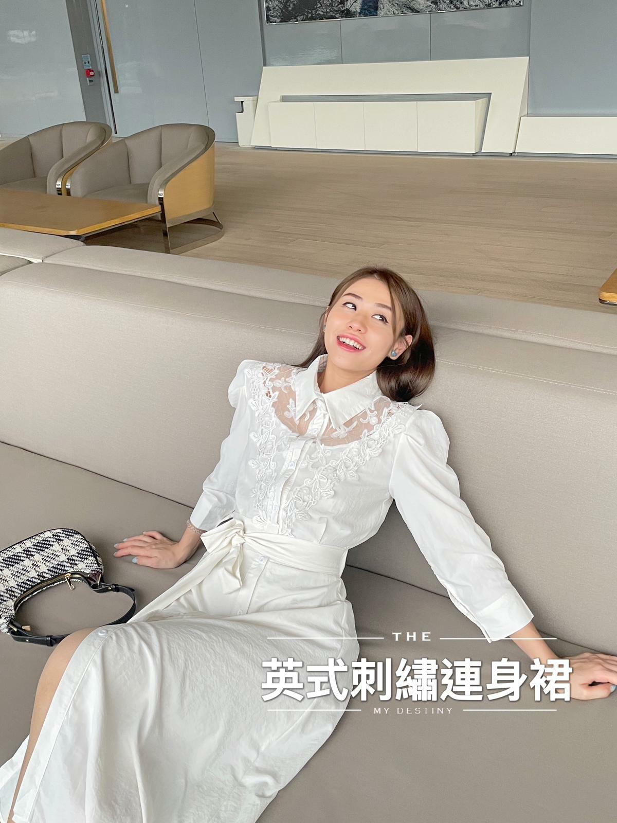 OP#5250 🤍英式刺繡連身裙