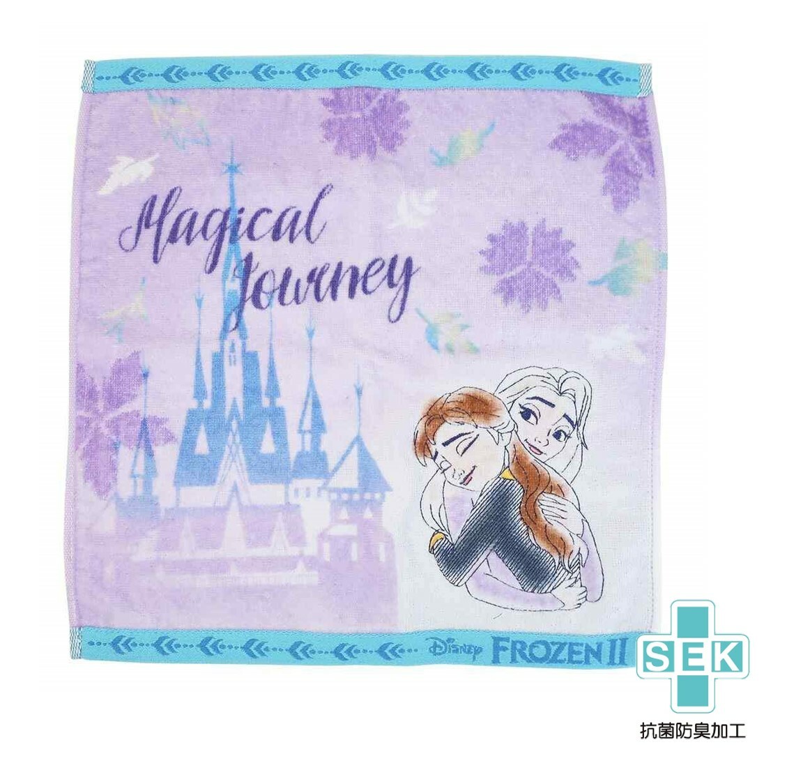迪士尼 魔雪奇緣| 提花洗臉巾 | 方巾(日本直送)