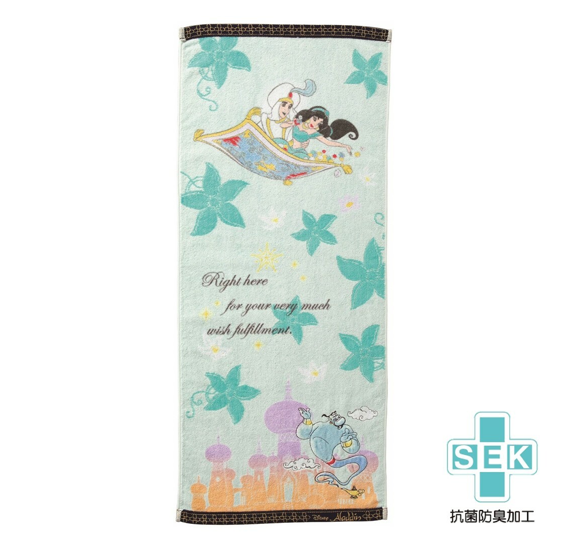 迪士尼阿拉丁| 純棉長毛巾(日本直送)
