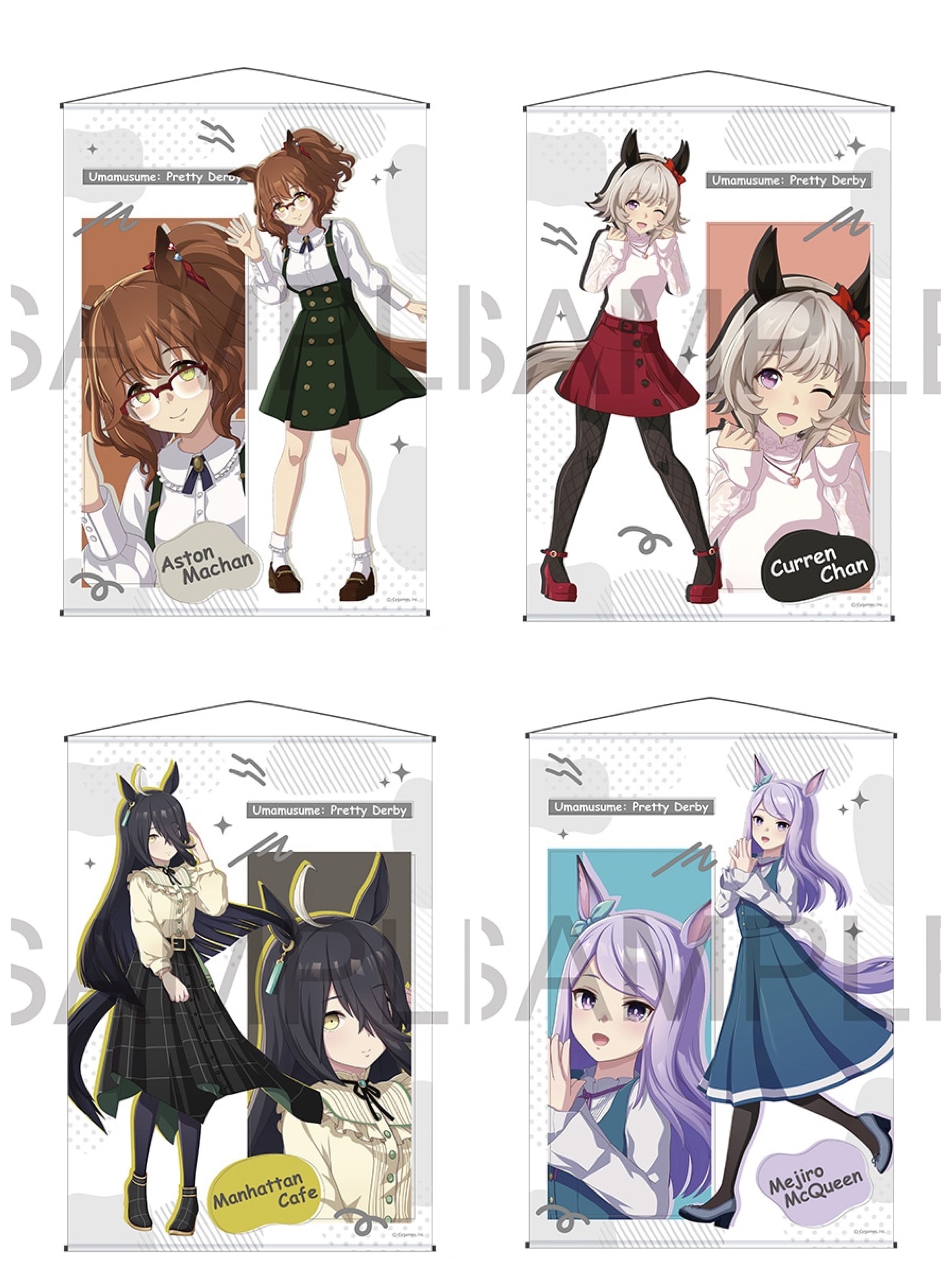 MOVIC 預訂2023/10月 ウマ娘 プリティーダービー　B2タペストリー (私服) 掛布