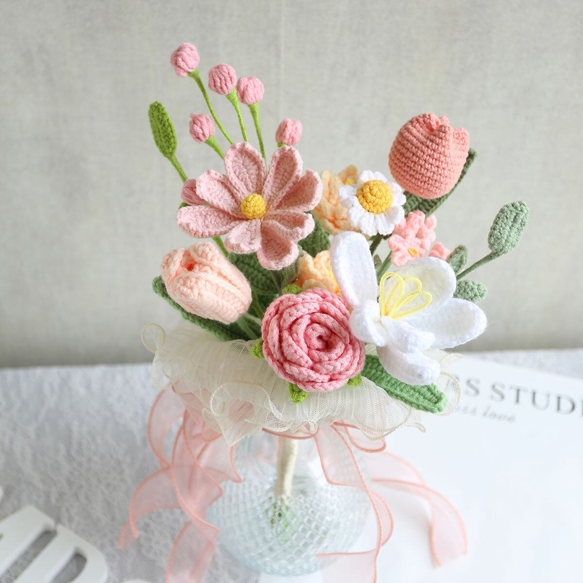 NO14｜針織捧花