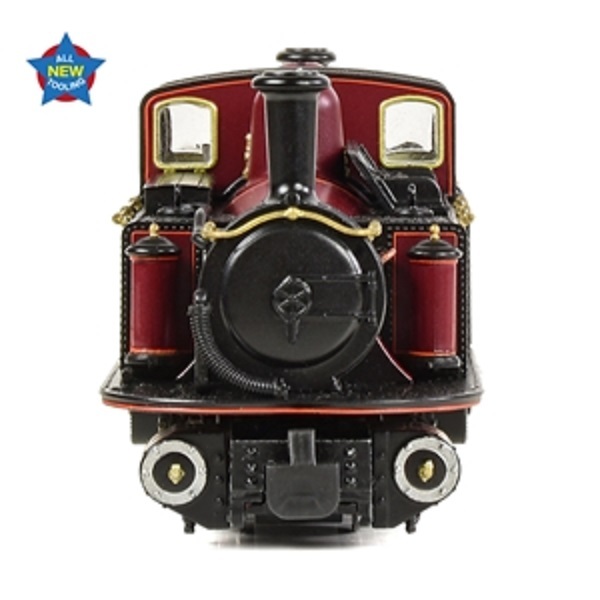 Bachmann 391-101 HOe Scale Ffestiniog Railway Double Fairlie 'Merddin Emrys' FR Lined Maroon