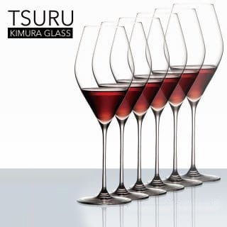 Kimura Glass 木村硝子店 TSURU 19oz Wine Glass (Set of 6)