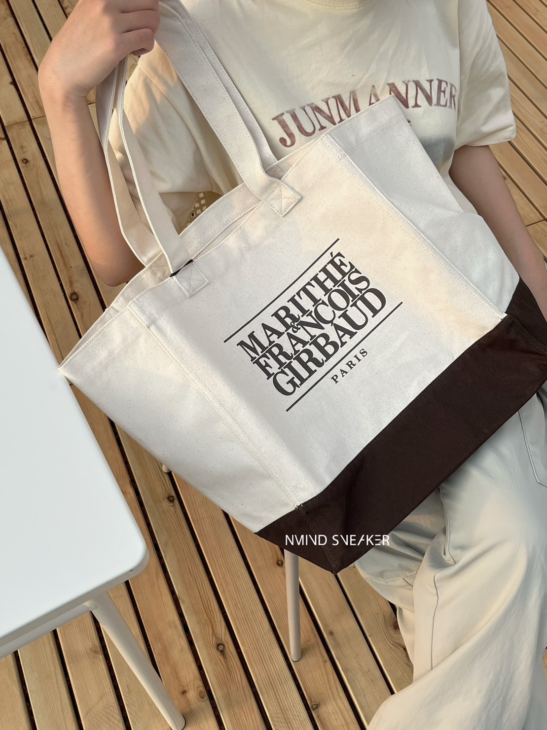 <線上SALE❤️‍🔥>  Marithe Francois Girbaud MFG 大容量帆布袋