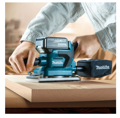 "MAKITA"牧田牌 充電式平板砂光機(無碳刷)(鋰18V)