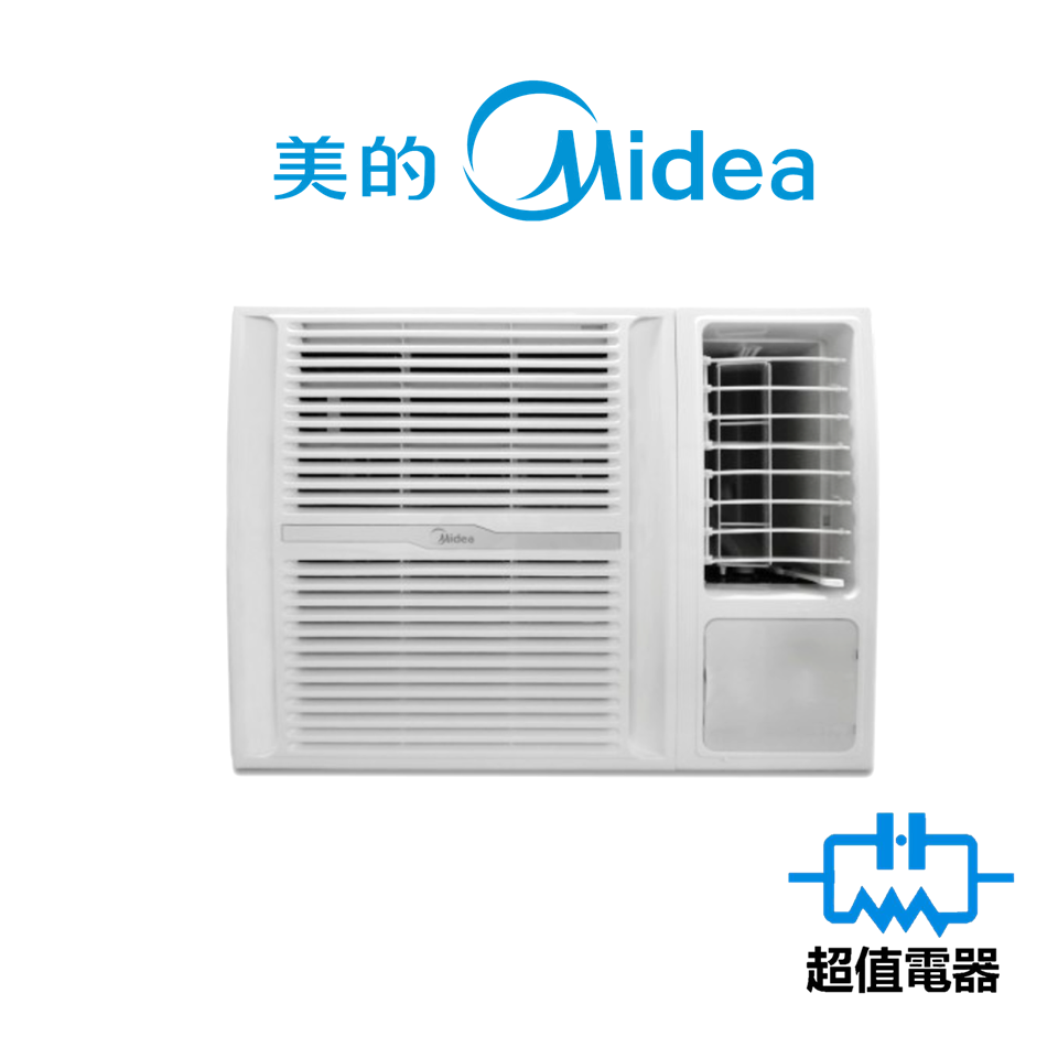 Midea 美的 MW09CM8C 1匹 R32 淨冷 窗口式冷氣機