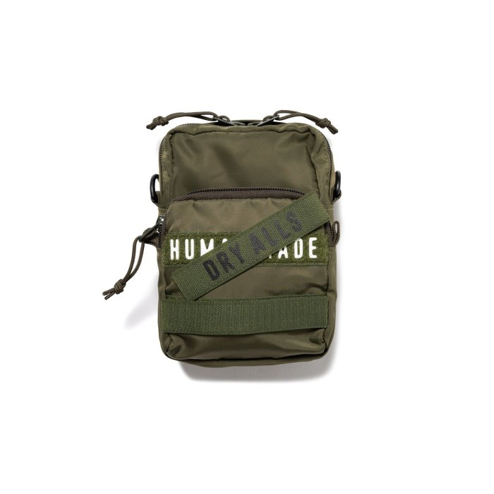 2023AW HUMAN MADE MILITARY POUCH 2 旅行 記者包 側背包 現貨