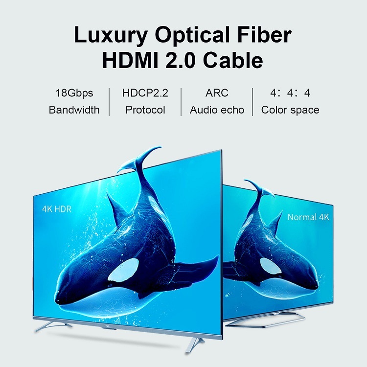 Mindpure HDMI 2.0 4K 光纖工程線 (10m - 50m)