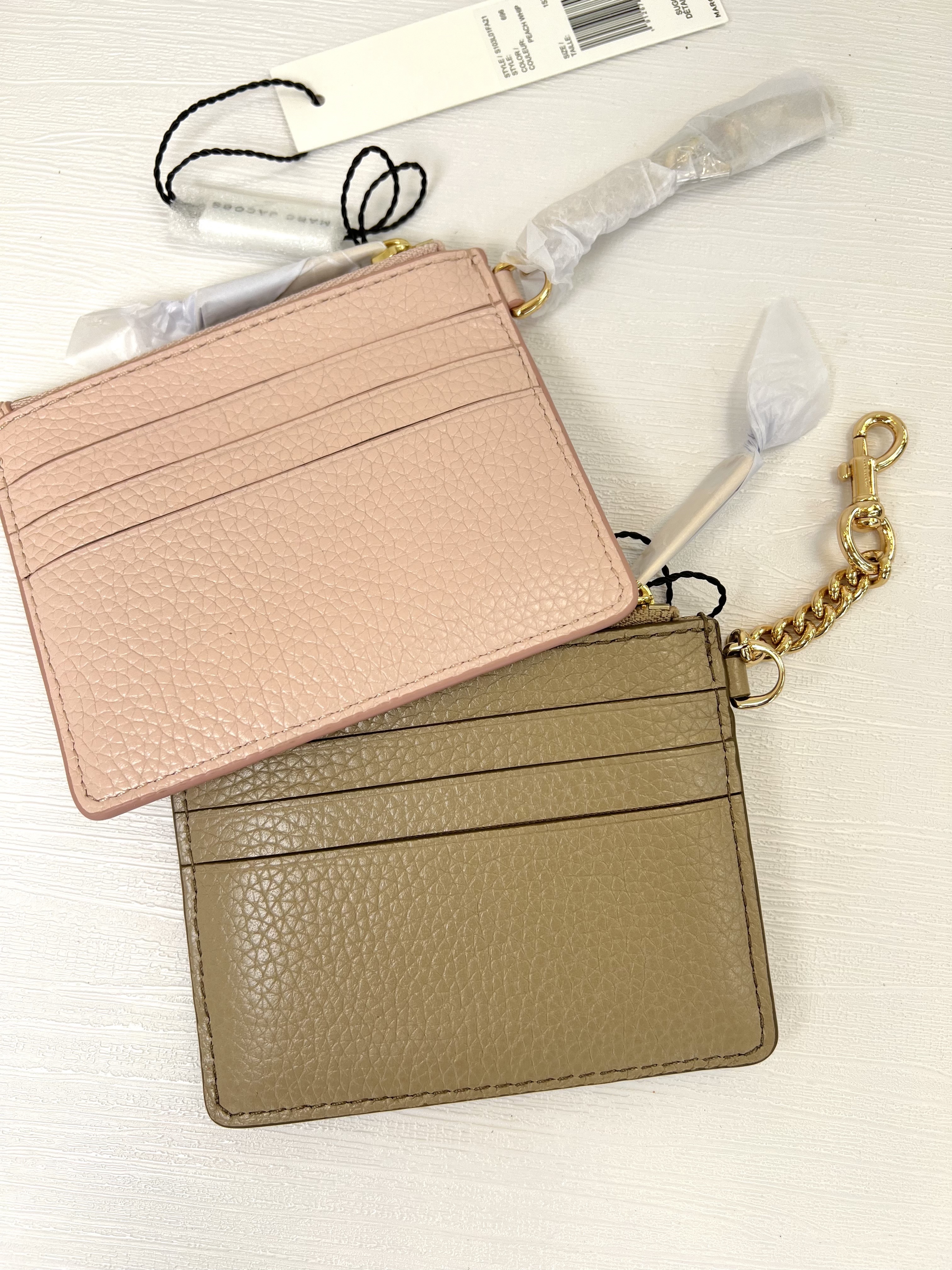 Marc Jacobs Top Zip Card Case
