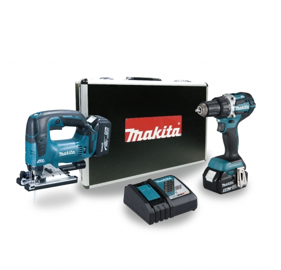 "MAKITA"牧田牌 充電式曲線鋸+電批套裝