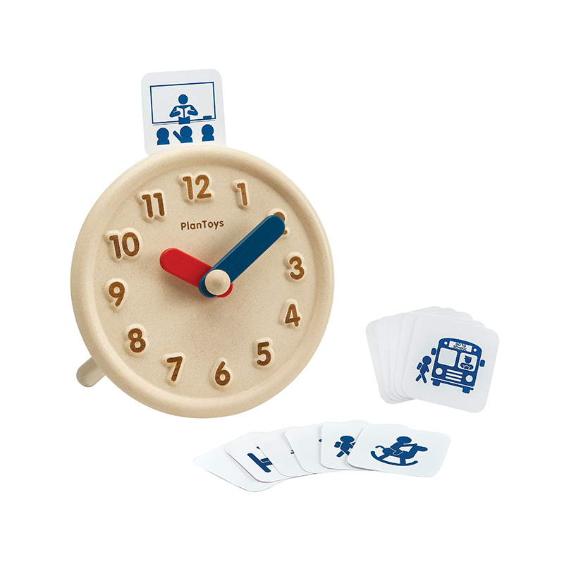 PlanToys 小時鐘學習組