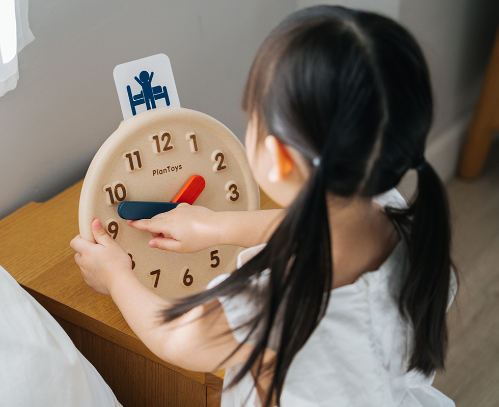 PlanToys 小時鐘學習組