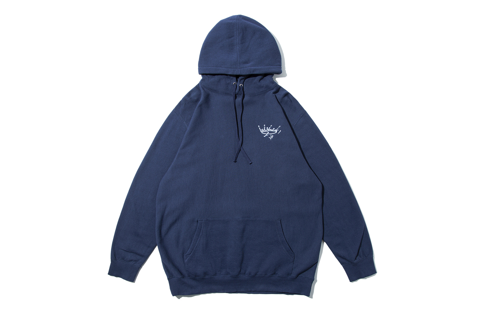 HELLRAZOR "MILK CROWN PULLOVER HOODIE" (Navy)