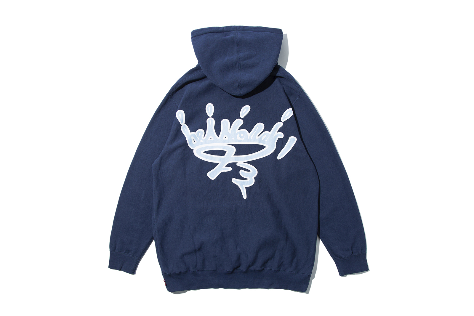 HELLRAZOR "MILK CROWN PULLOVER HOODIE" (Navy)