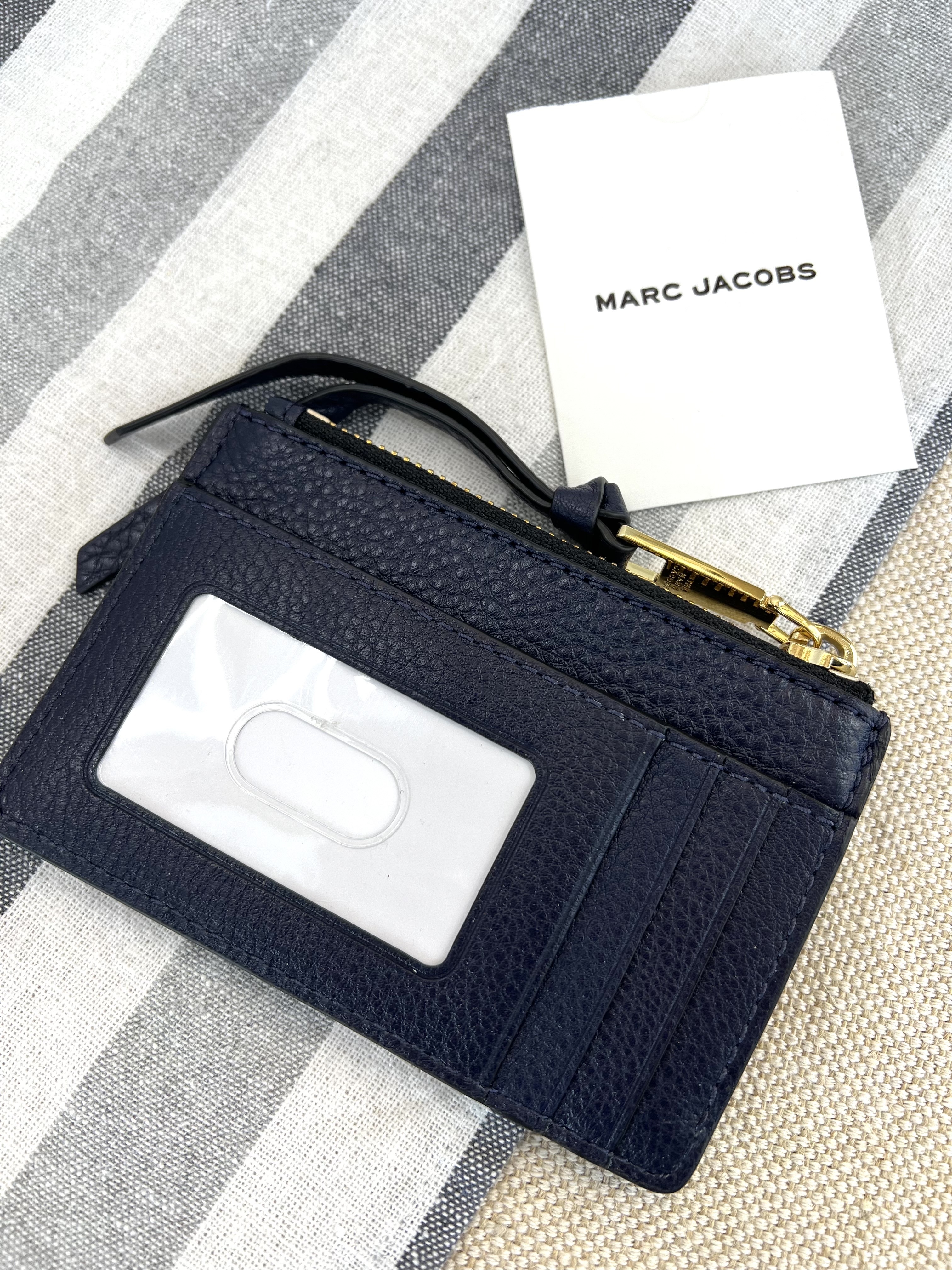 Marc Jacobs Top Zip Card Case