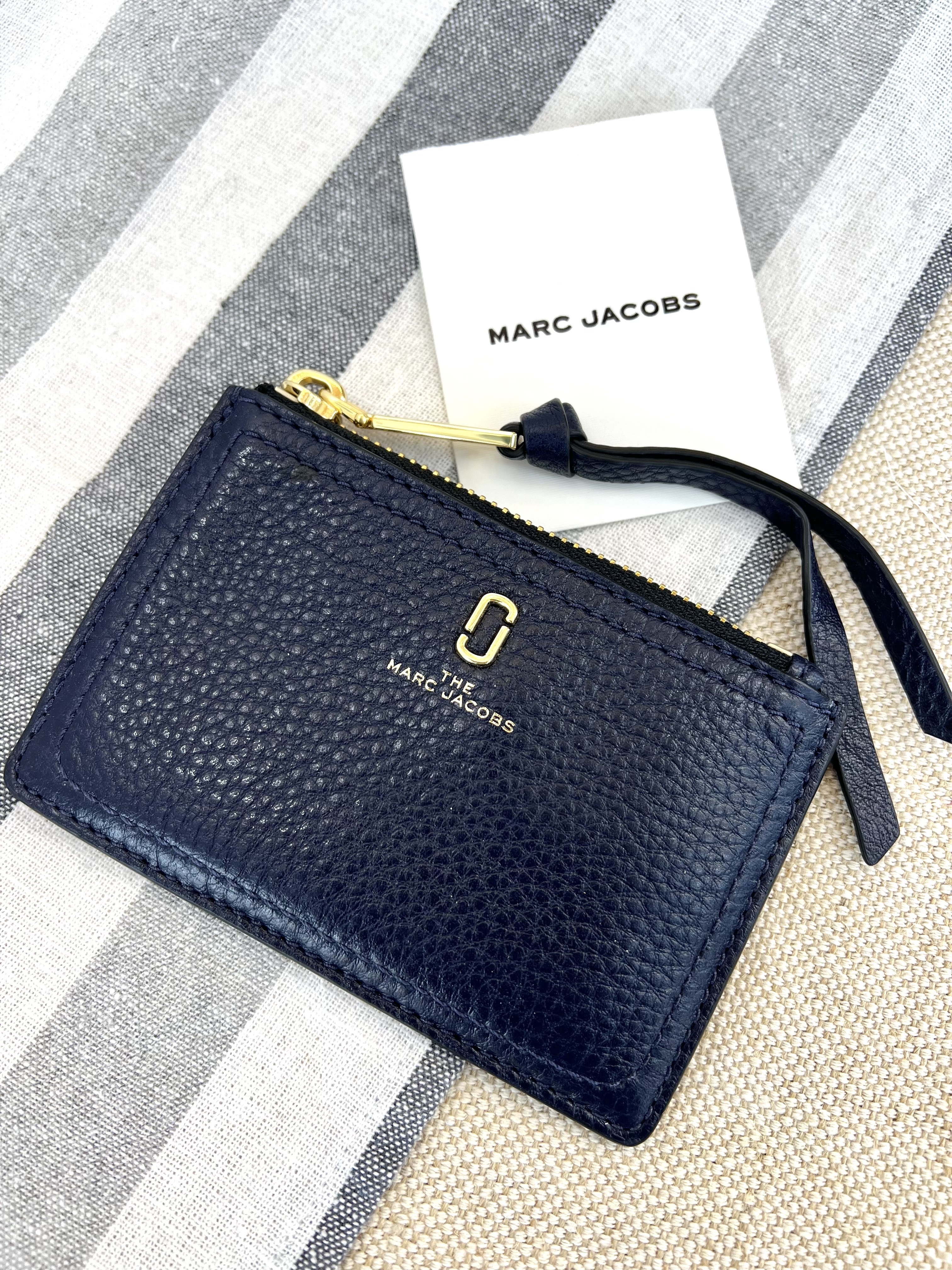 Marc Jacobs Top Zip Card Case