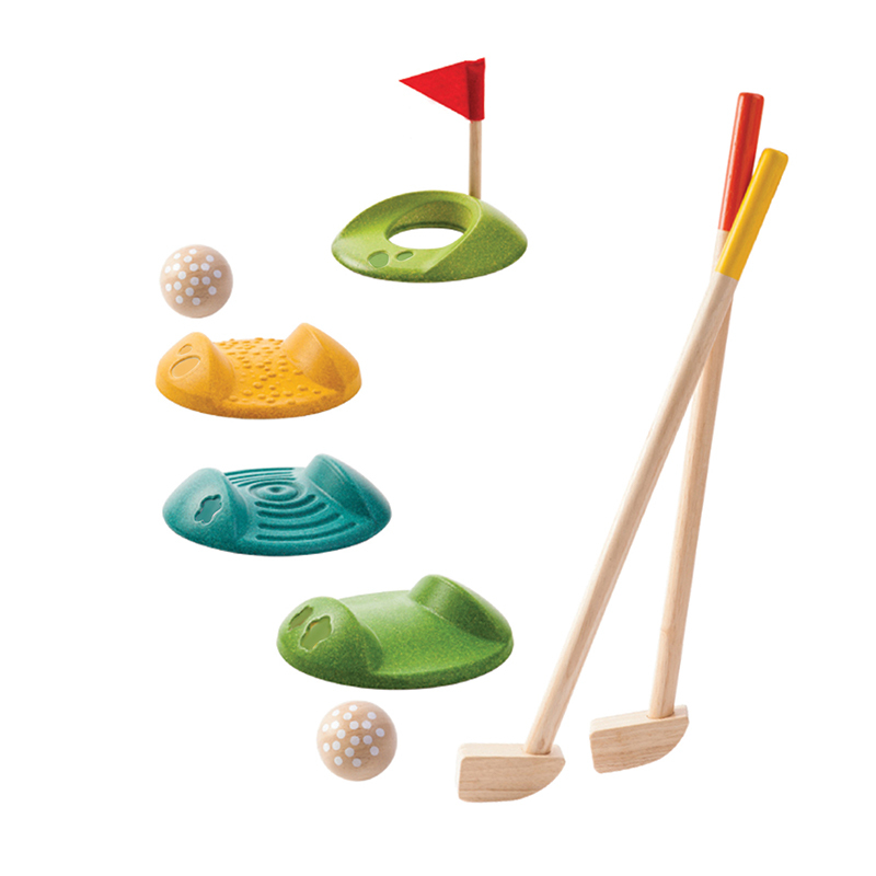 PlanToys 經典木作童玩-高爾夫球練習組