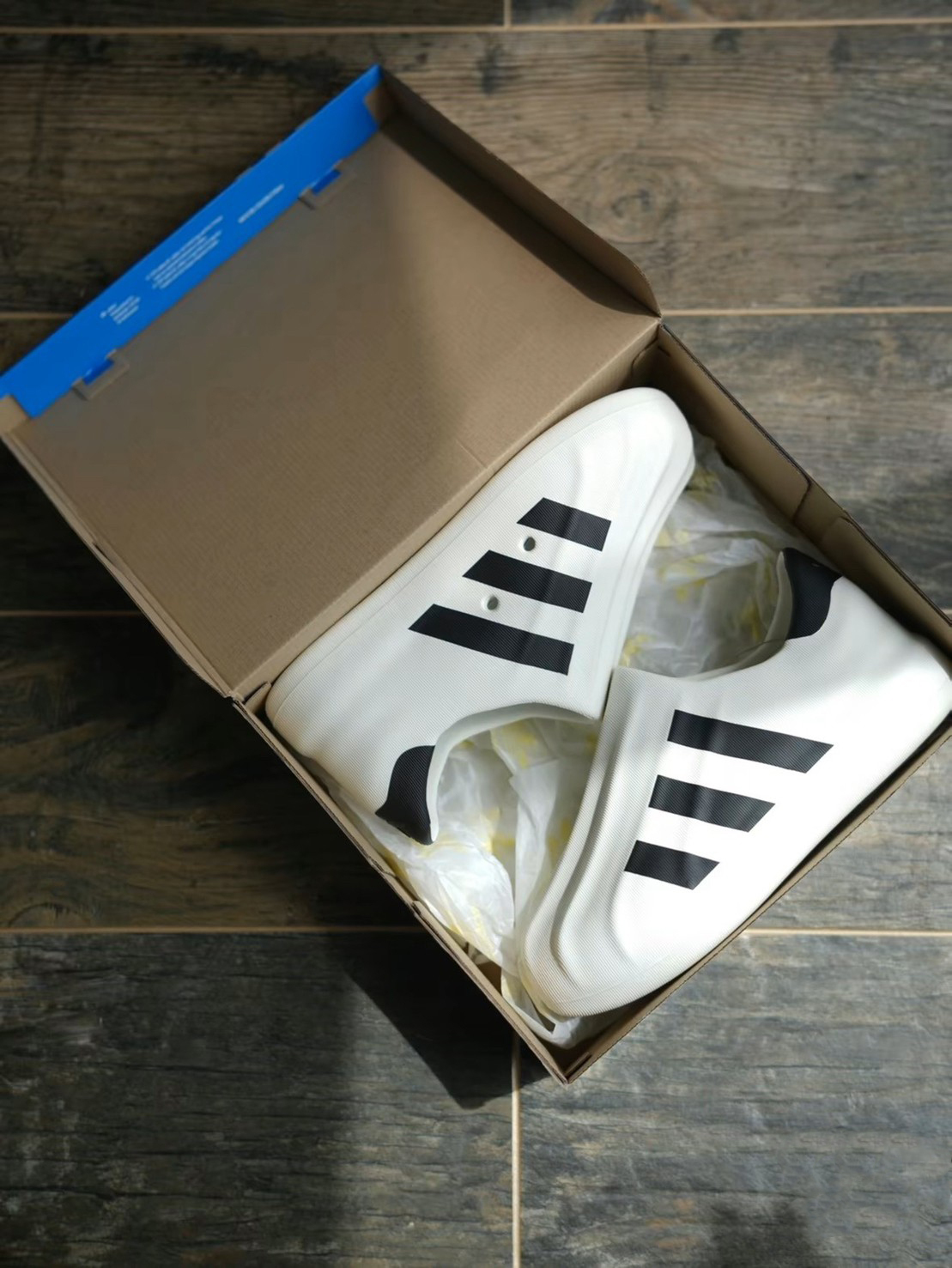 【預購】Adidas 防水 adiFOM Superstar 貝殼頭 三線 白色 厚底增高 膠鞋 懶人鞋 HQ8750