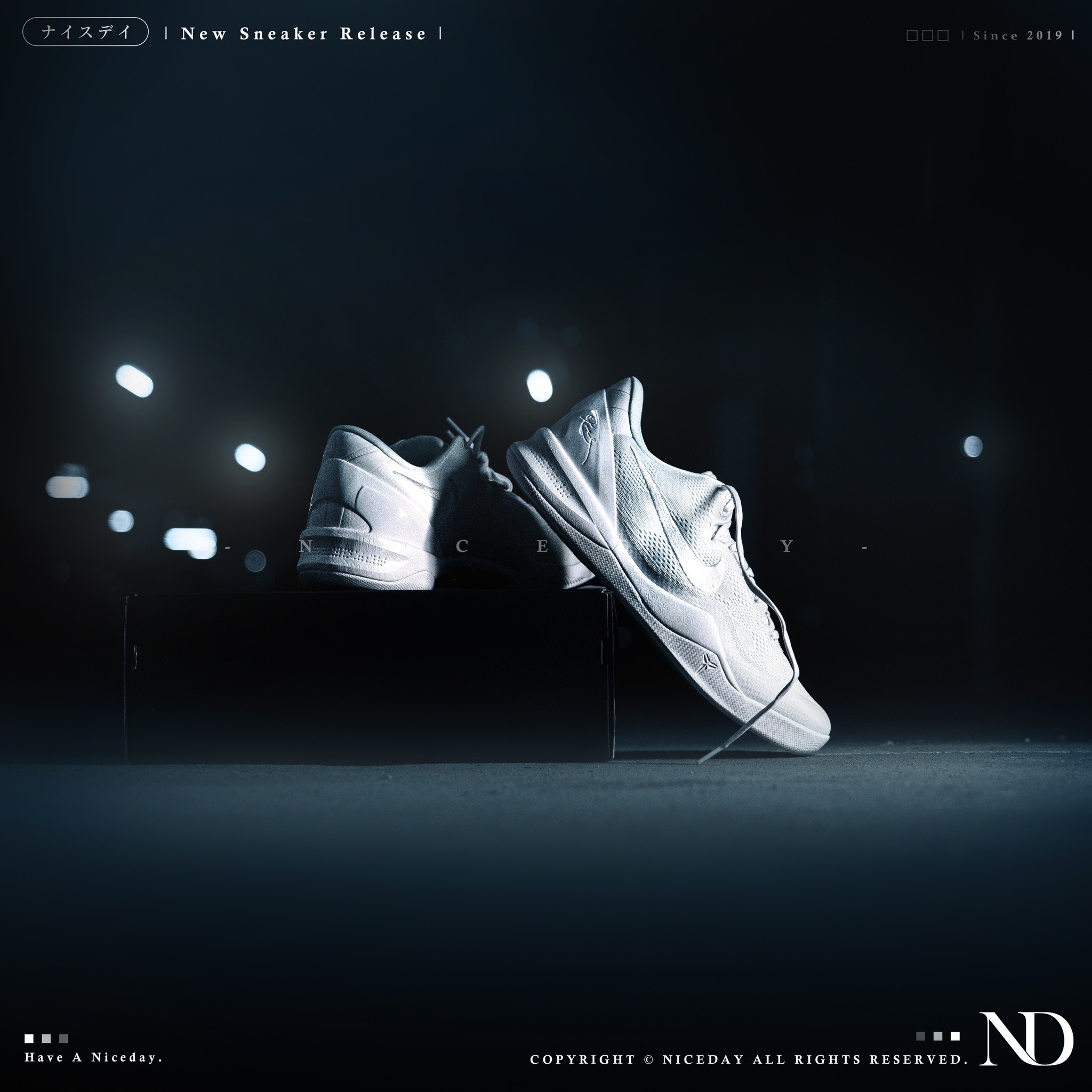 NICEDAY 部分現貨/預購 Nike Kobe 8 Protro Halo 白天使光環 柯比 八代 生日 男款 FJ9364-100