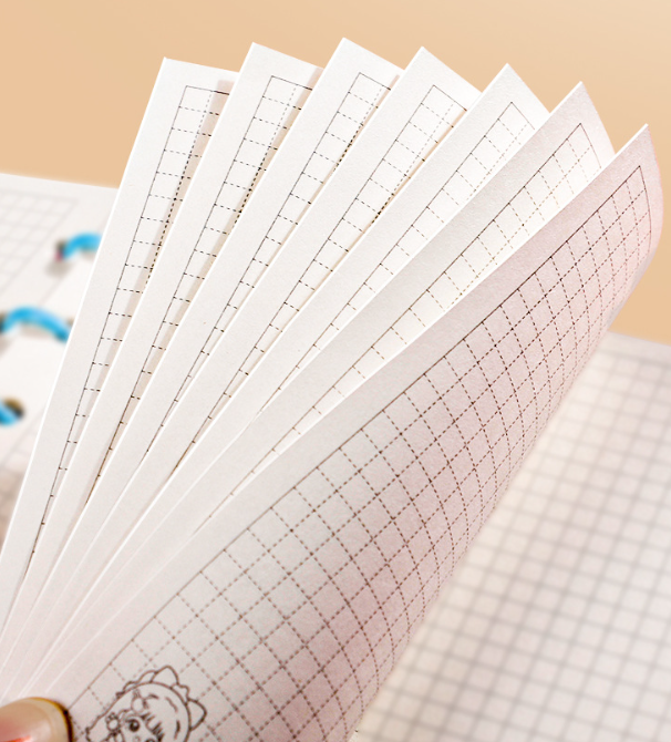 清货 妮妮方格活页手账本