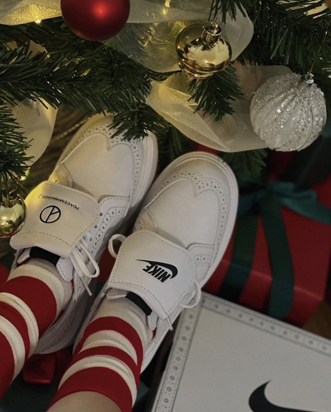 Nike Kwondo 1 x PEACEMINUSONE 全白 小雛菊 牛津鞋 雕花 GD 權志龍 DH2482-100/預購