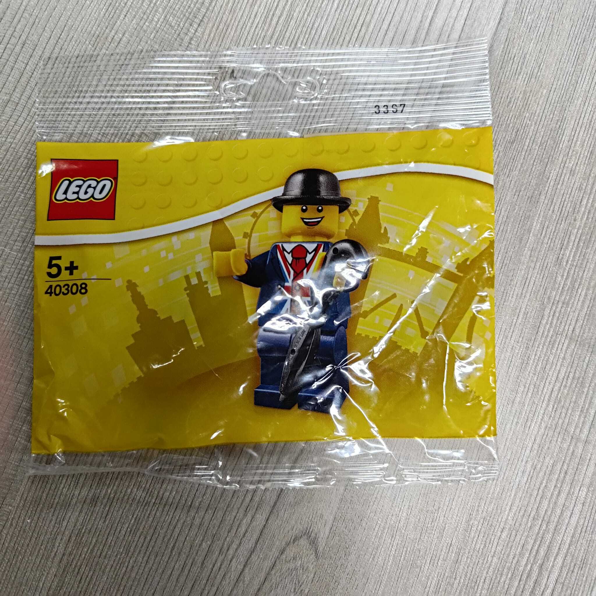 [絕版Polybag] 全新 LEGO 40308 Lester 萊斯特廣場人仔