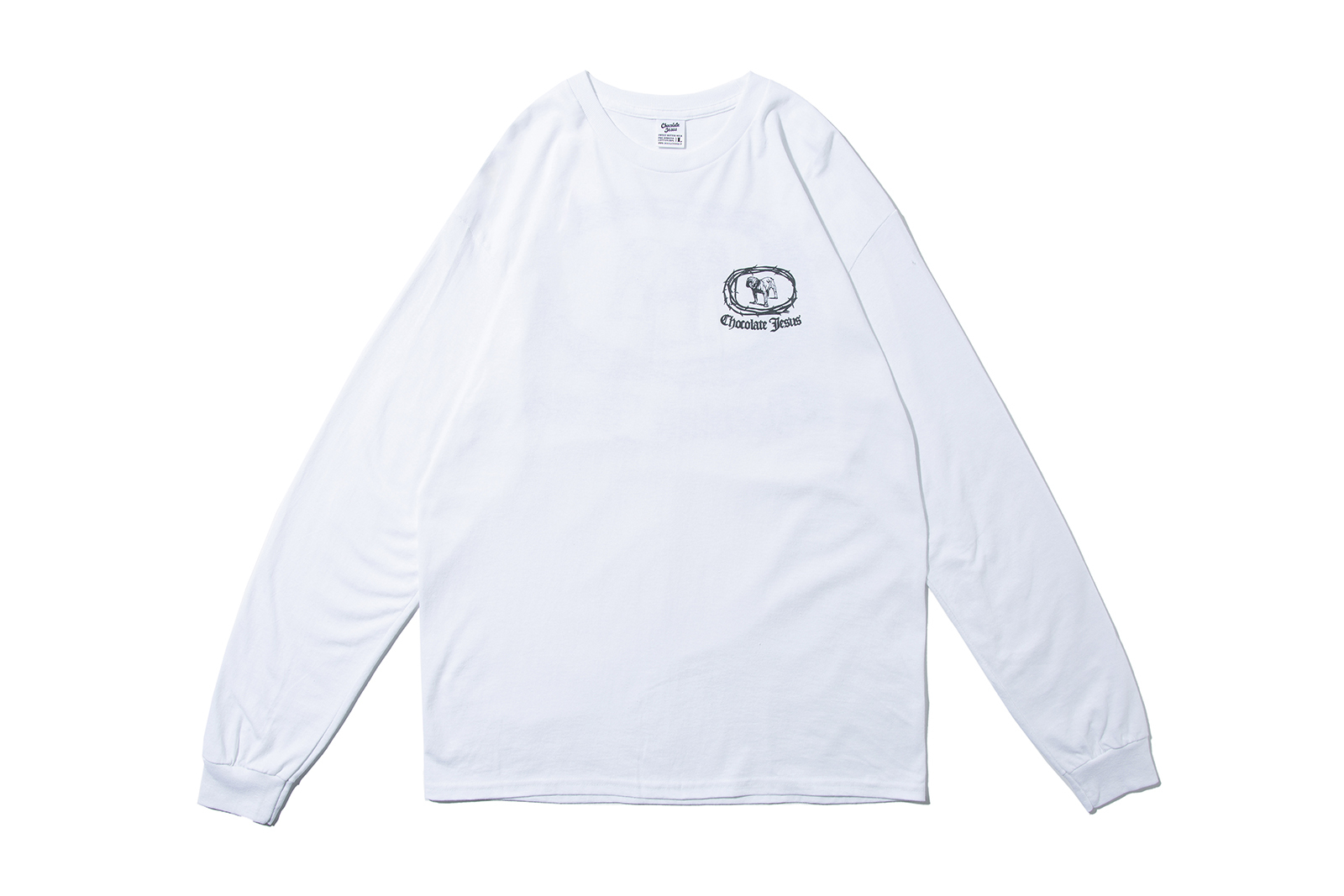 Chocolate Jesus ''DAWG LS TEE'' (White)