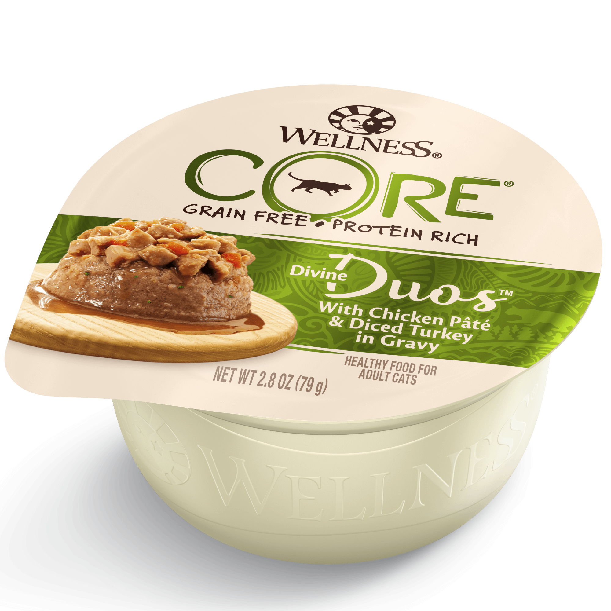 Wellness Core - Divine Duos 低磷雞蓉火雞肉丁滋味杯 79g