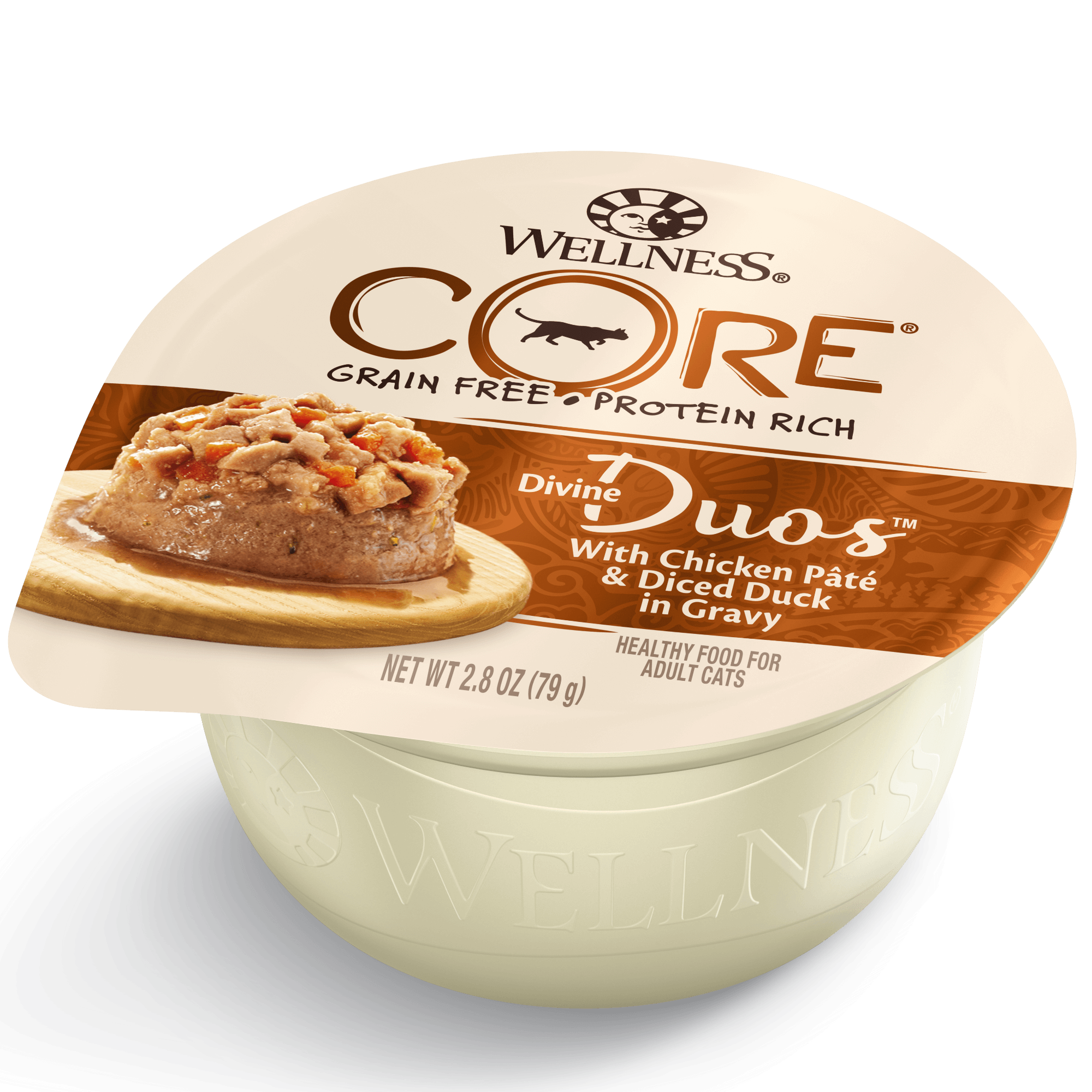 Wellness Core - Divine Duos 低磷雞肉鴨肉丁滋味杯 79g