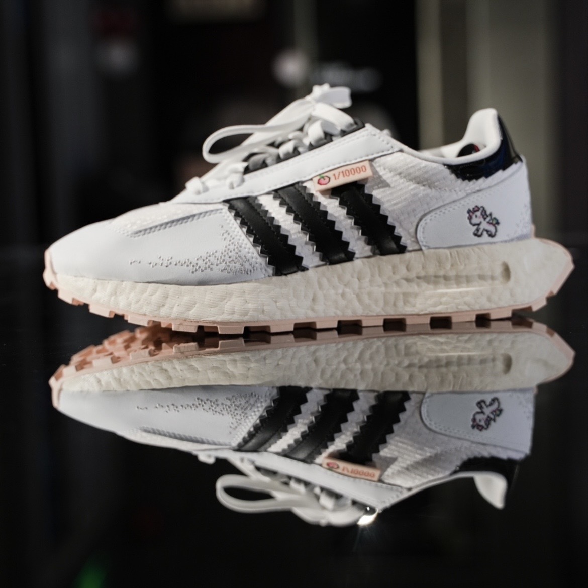 Adidas RETROPY E5 X Monkey Kindom 聯名款 像素獨角獸 IG3502