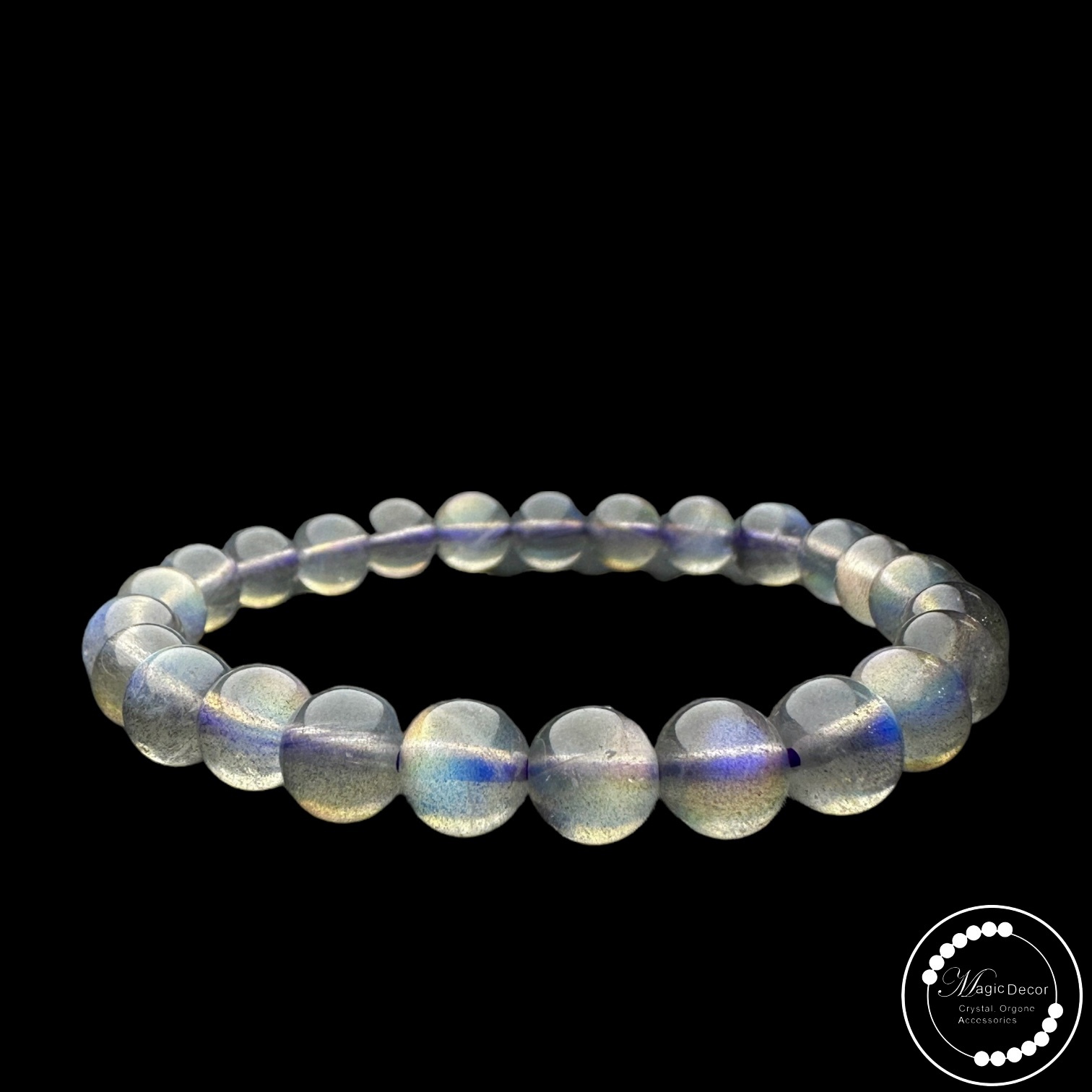 250816 - C48 7mm+傳承級人魚姬紫拉長石手串