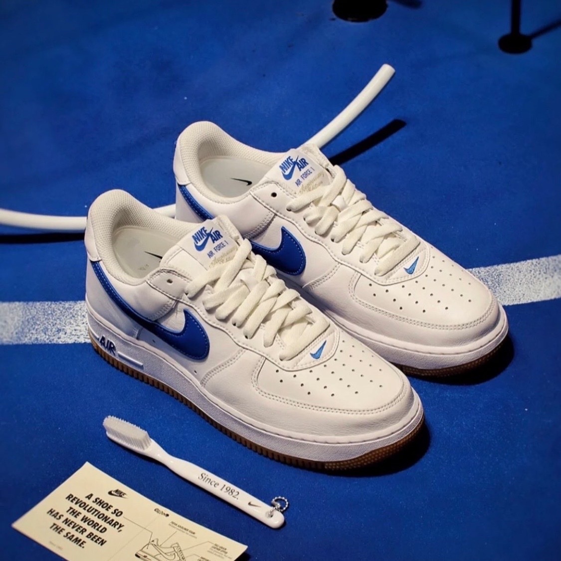 Nike Air Force 1 Low retro "Since 82" 白藍板鞋 空軍 DJ3911-101