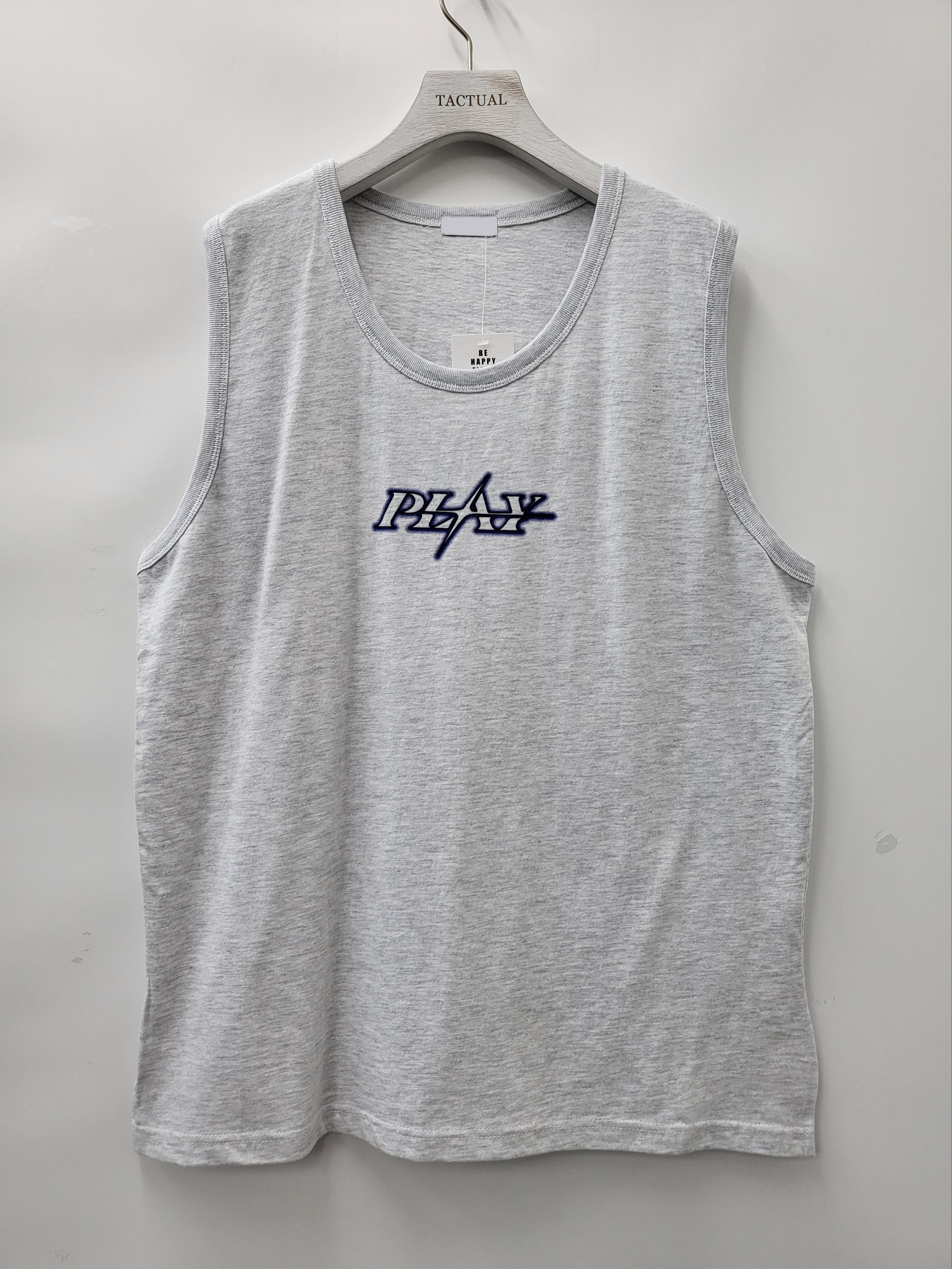 英文字背心 V1016