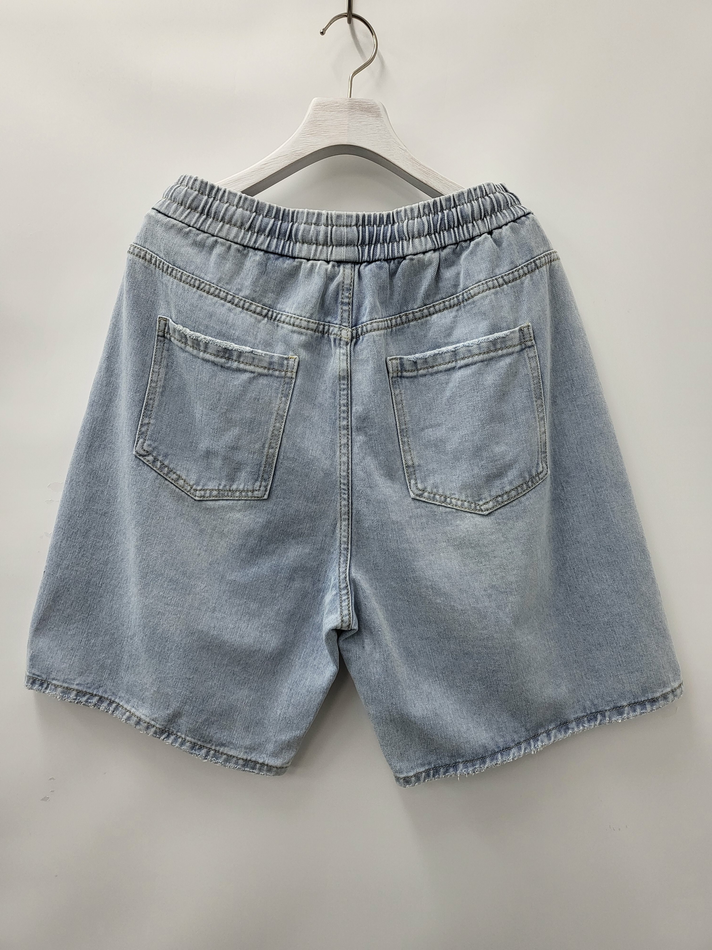 洗水牛仔短褲 P2579