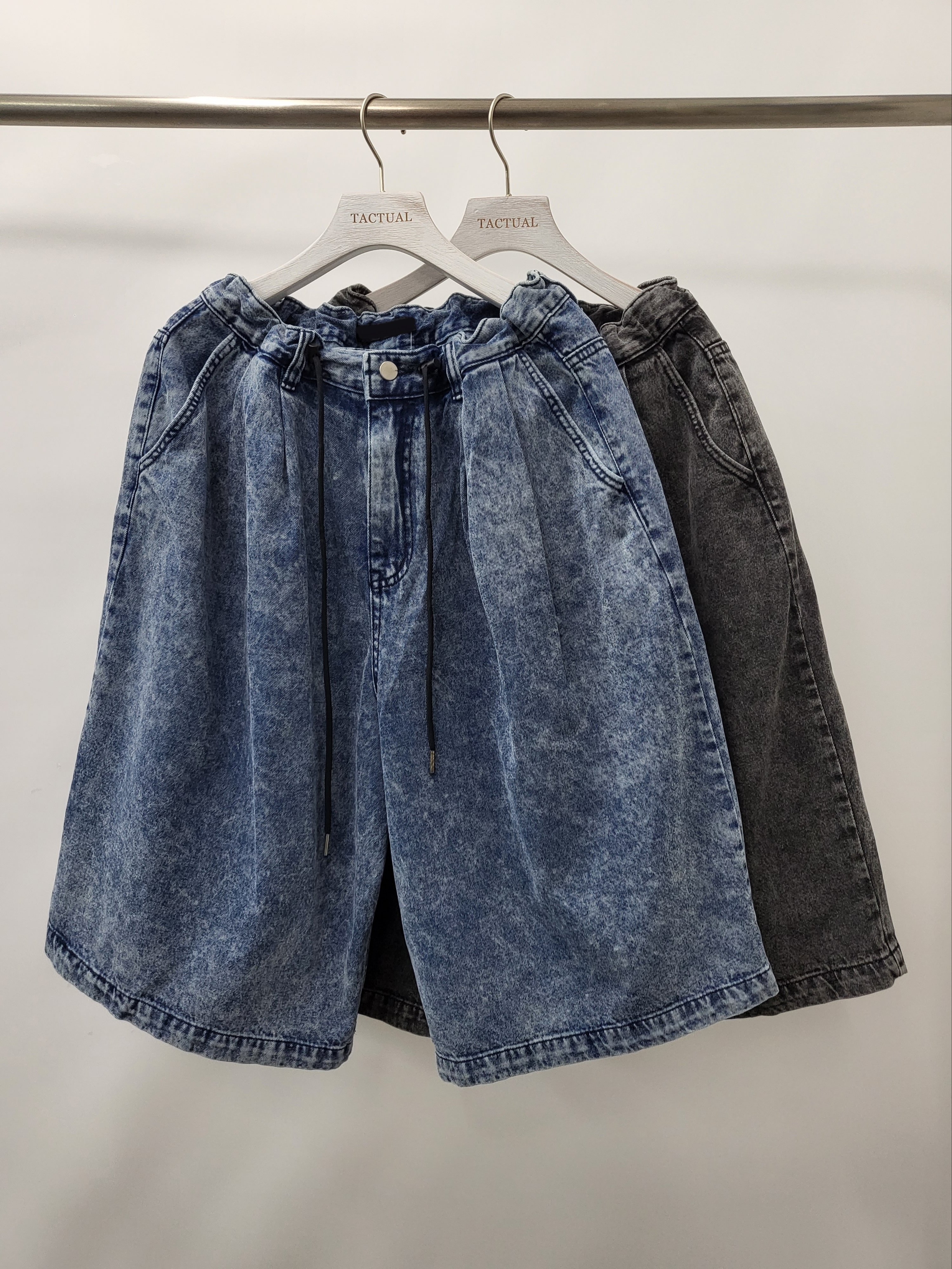 洗水牛仔短褲 P2580
