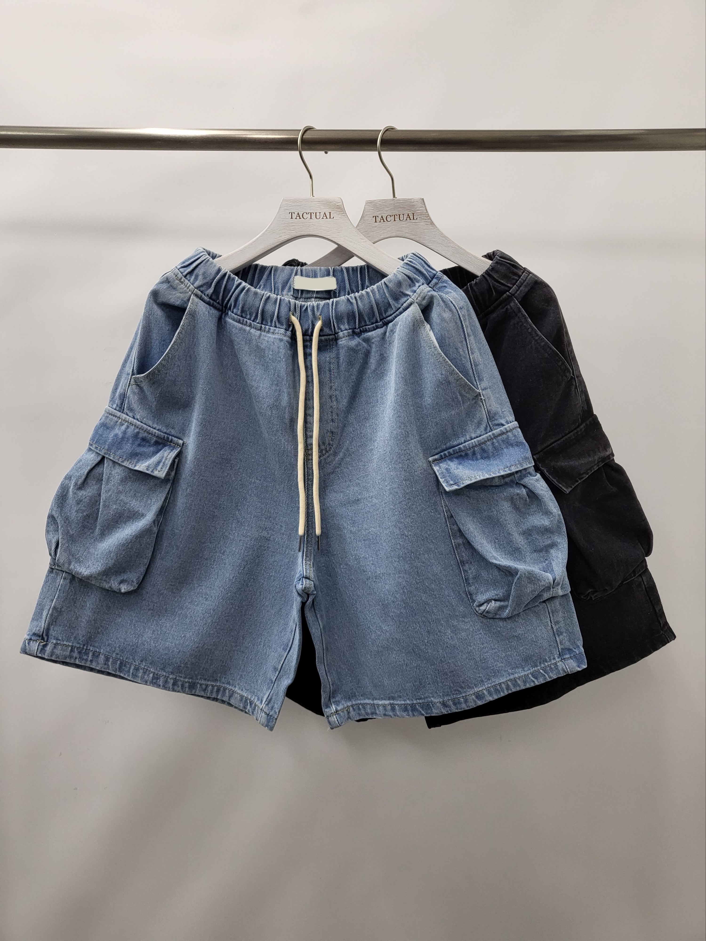 工裝牛仔短褲 P2587