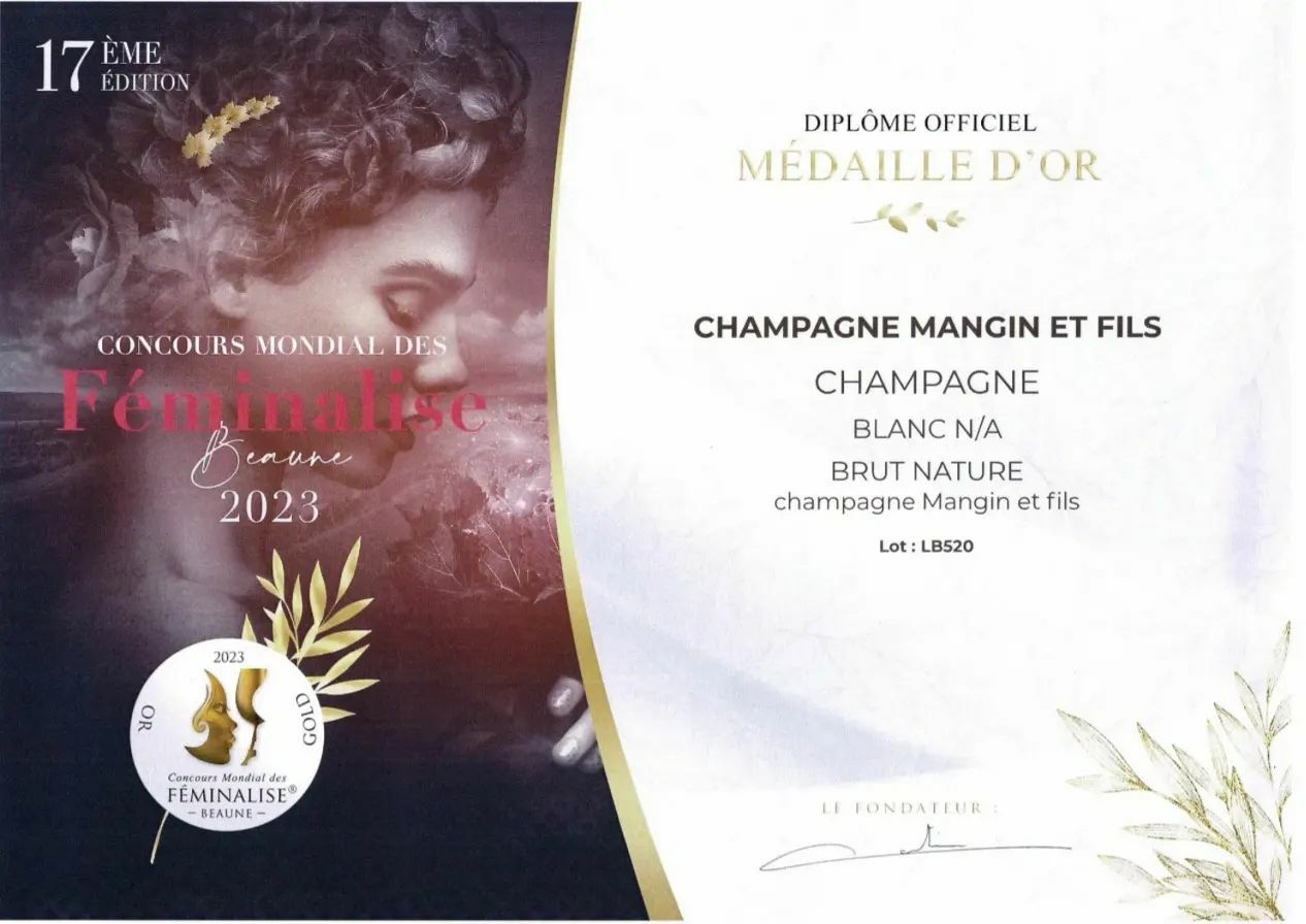 Mangin et Fils Brut Nature NV ( 1500ml )