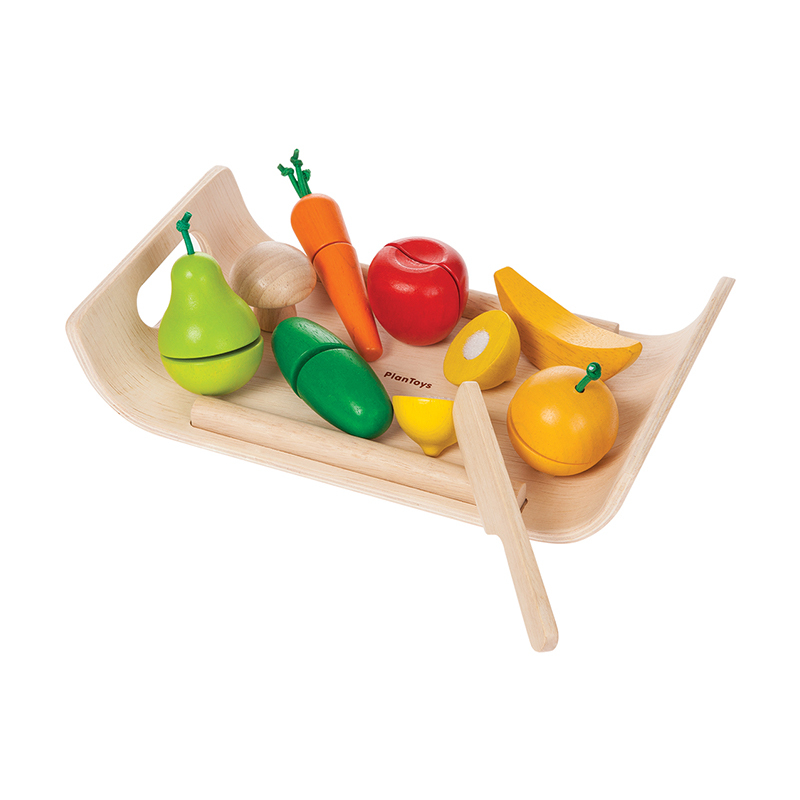 PlanToys 小主廚-切切蔬果托盤