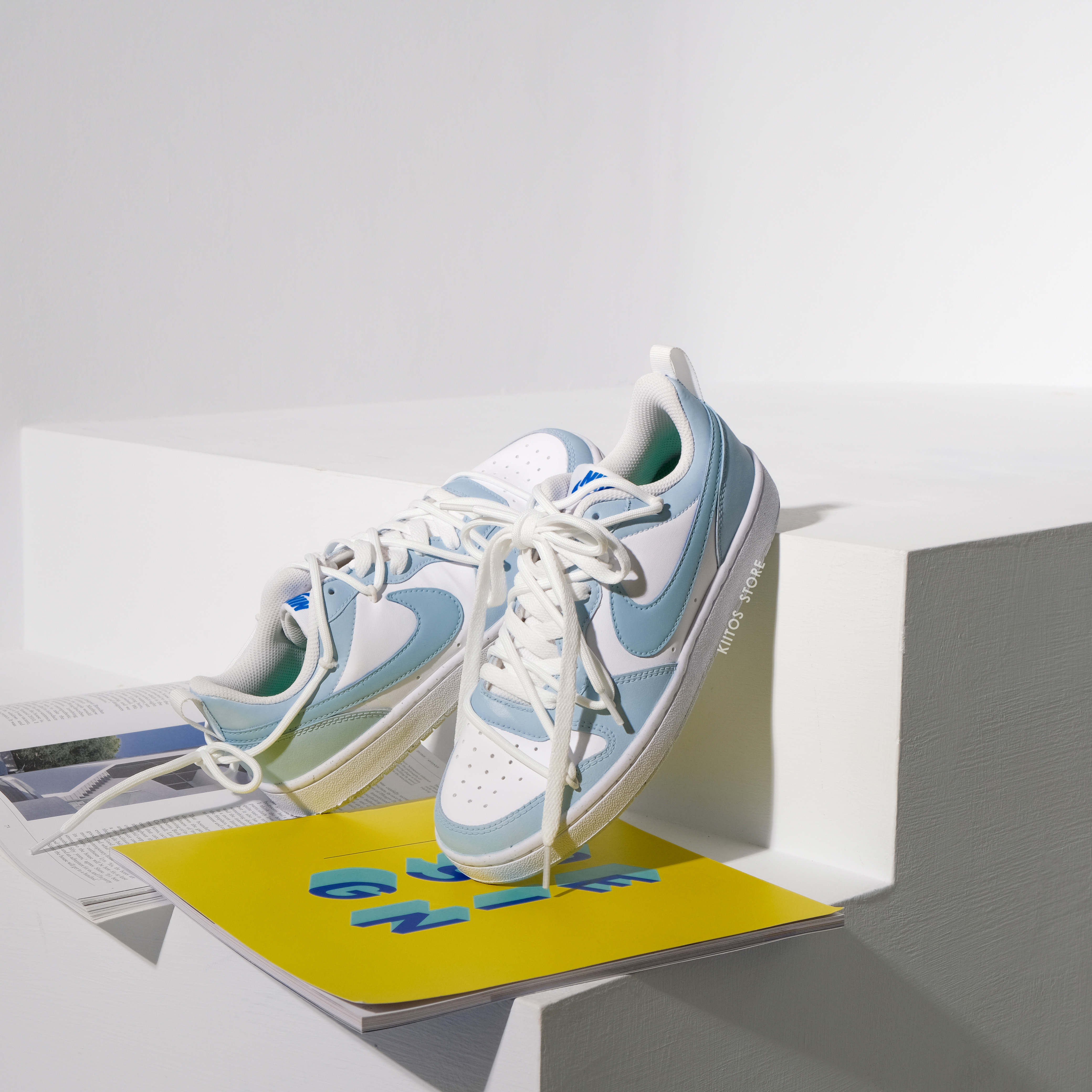 NIKE COURT BOROUGH LOW 2 藍風鈴 訂製款