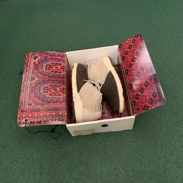 VISVIM BUCKMINSTER DESERT CHUKKA 2-TONE SHOES (( CONDITION: B )) 中古 - SIZE 8 IN STOCK NOW (現貨發售中)