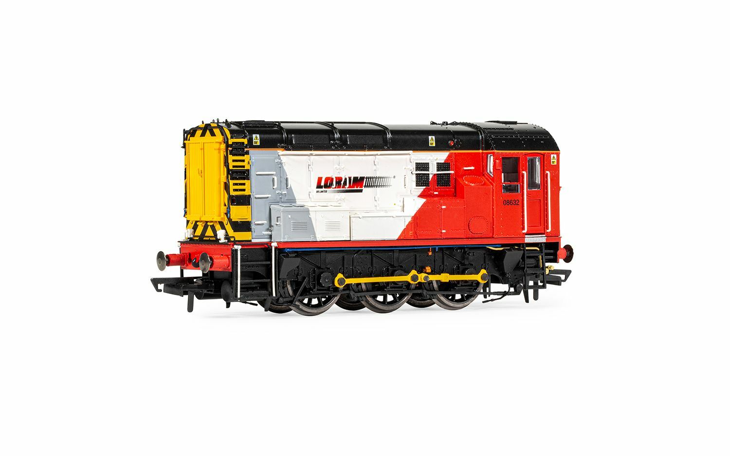 Hornby R30142 1:76 OO-scale Loram, Class 08, 0-6-0, 08632 - Era 11