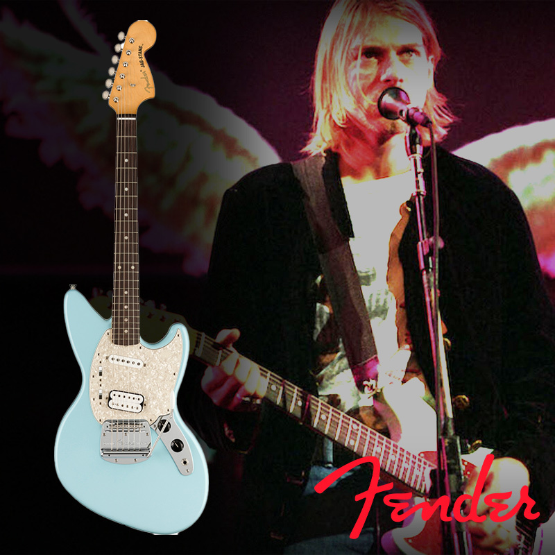 簽名款 Fender Kurt Cobain JAG-STANG® 電吉他
