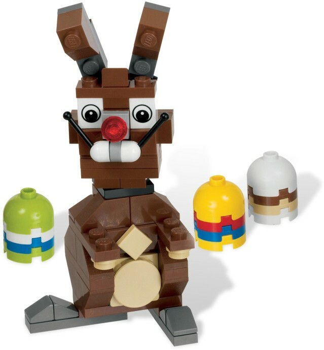 [絕版Polybag] 全新 LEGO 40017 + 40018 Easter Basket + Easter Bunny (2011年復活節Polybag)