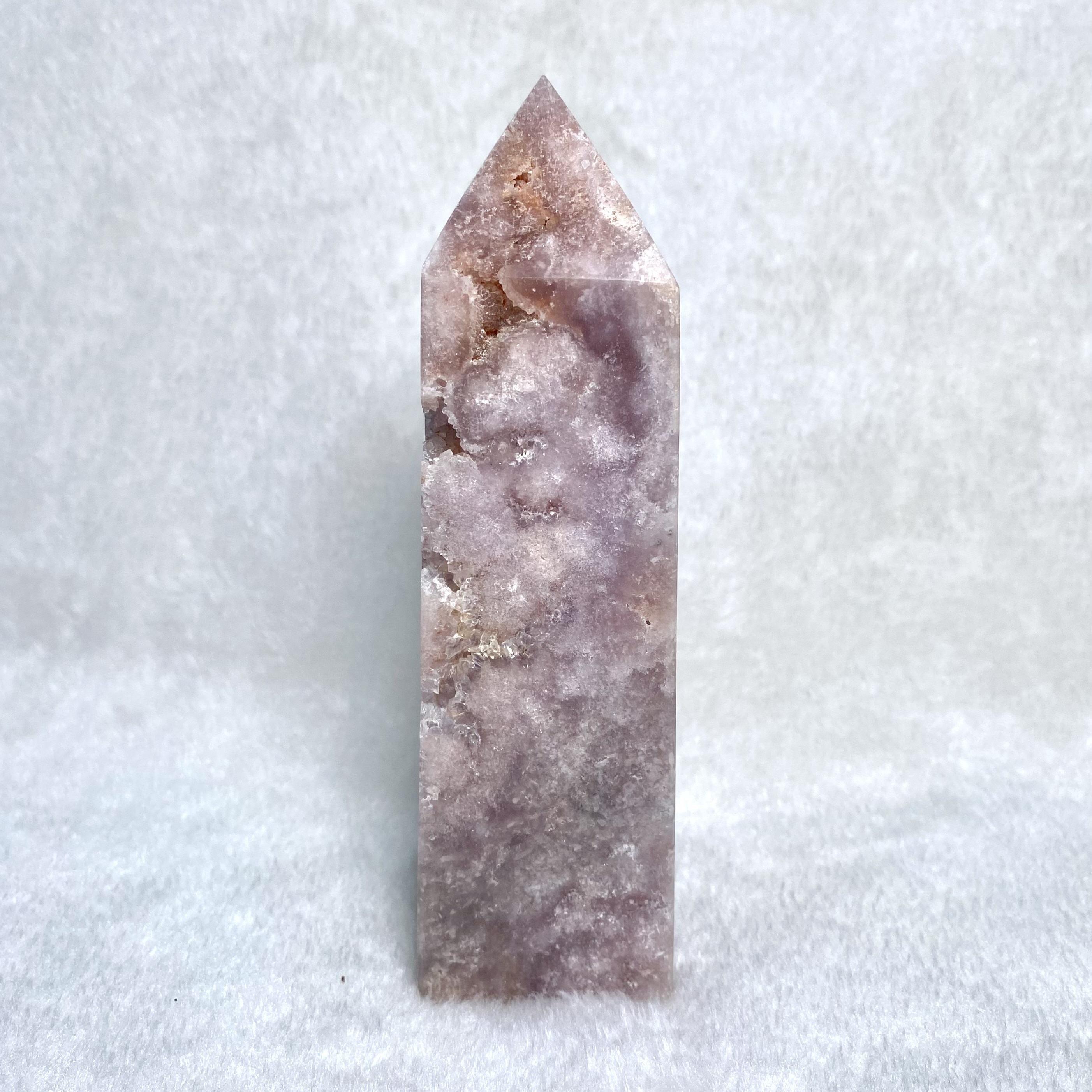 粉紫櫻花瑪瑙柱 #H435