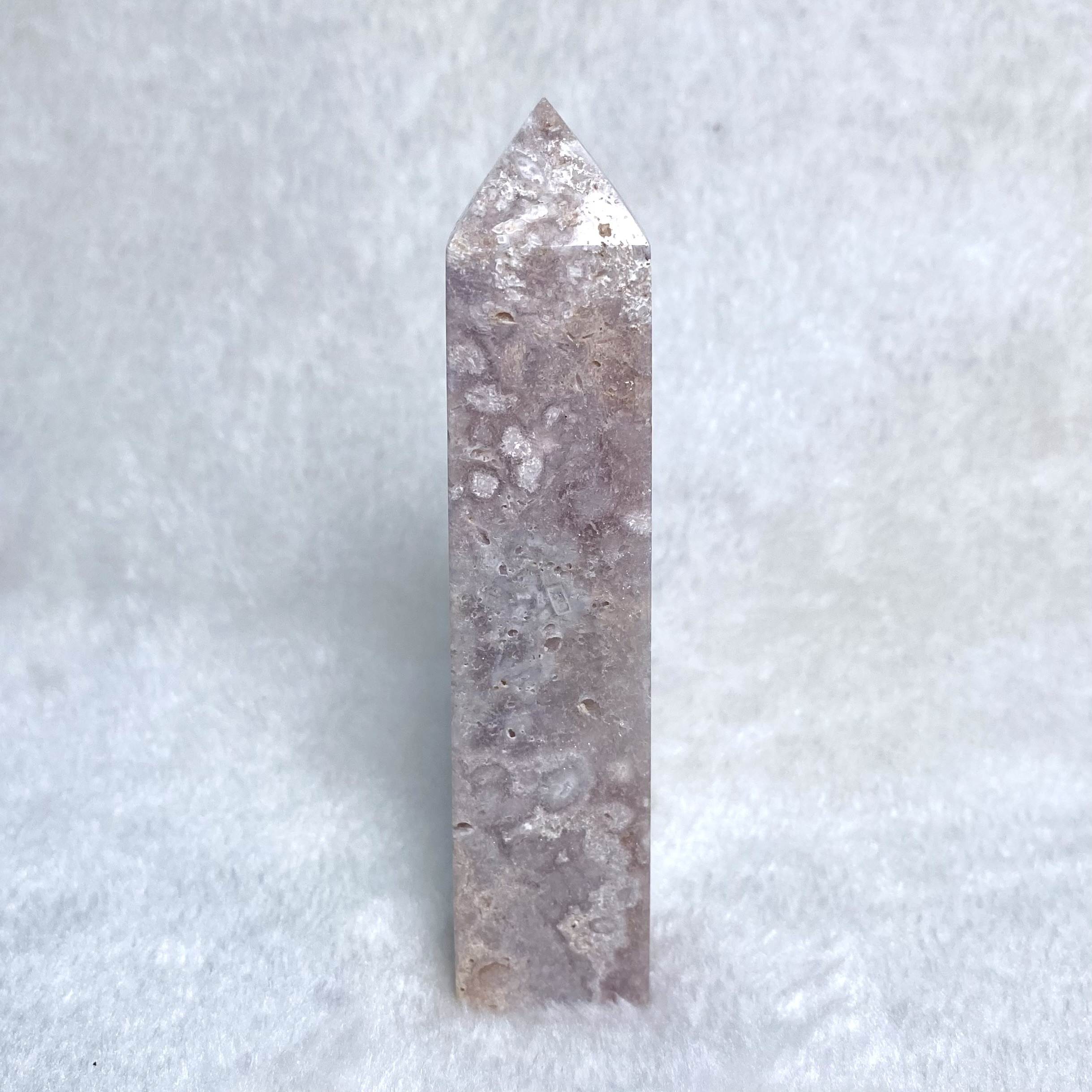 粉紫櫻花瑪瑙柱 #H434