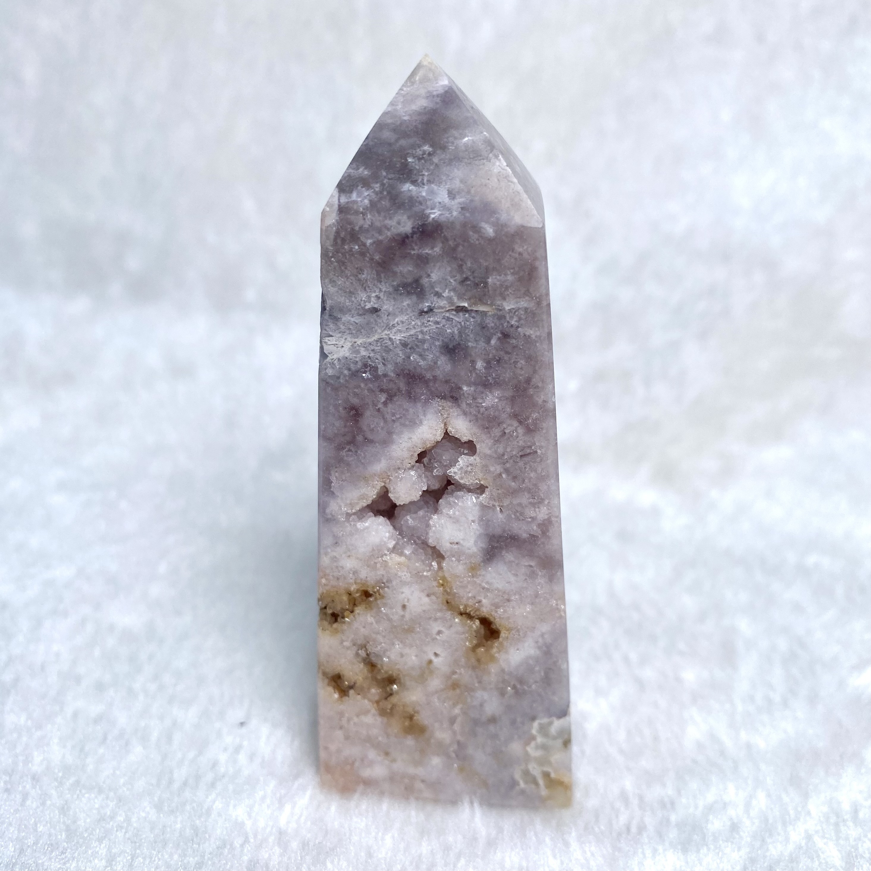 粉紫櫻花瑪瑙柱 #H432