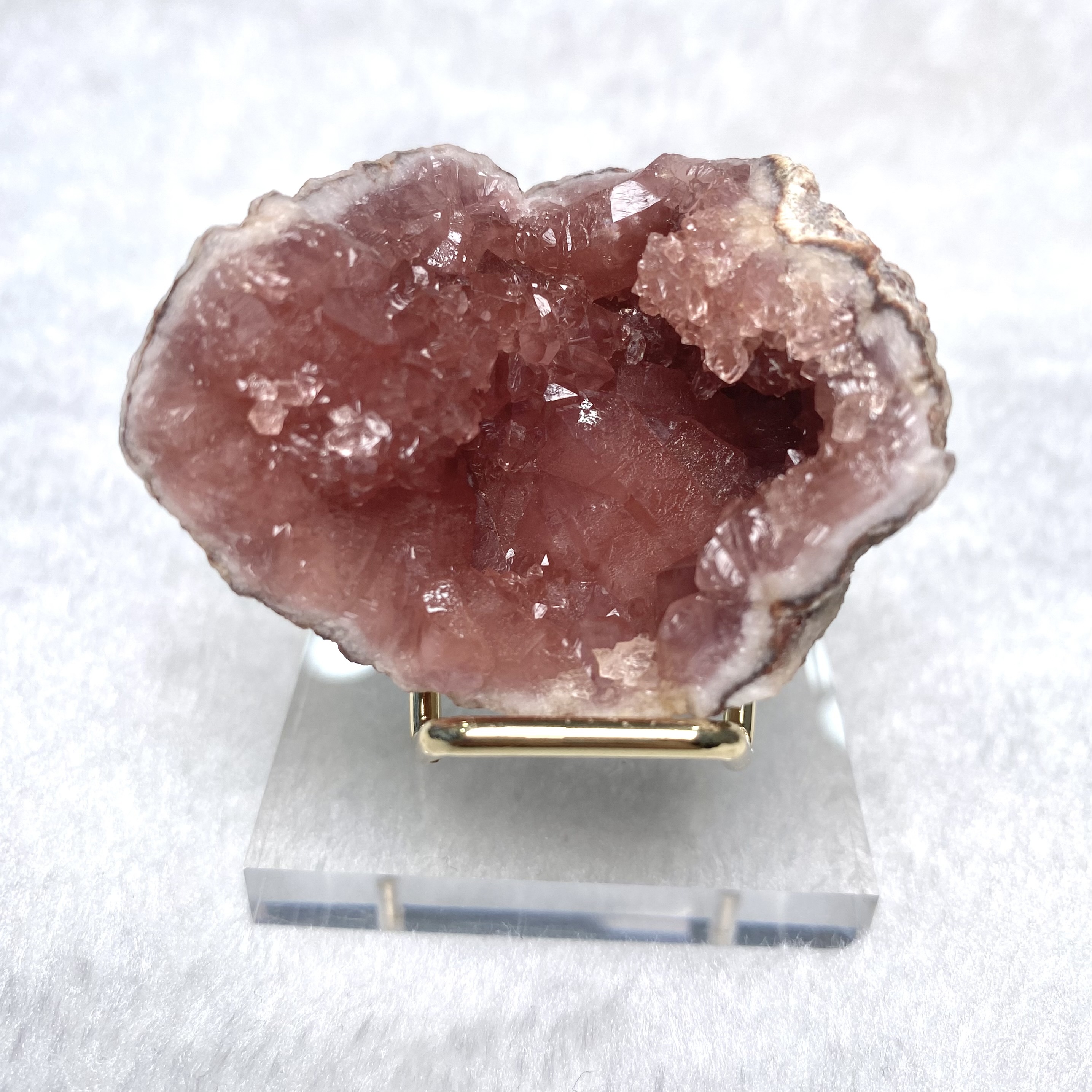 粉紅紫水晶洞 #A254