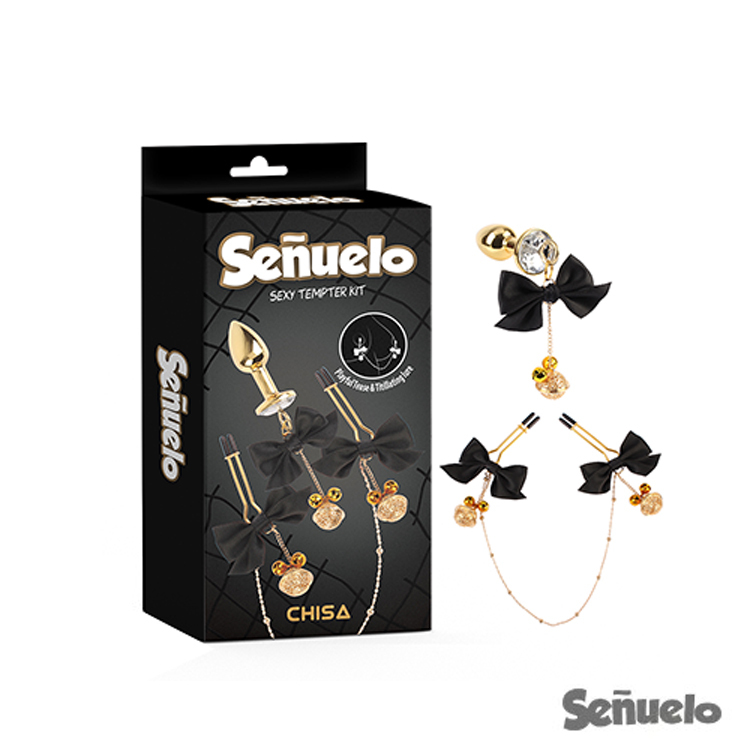 SM道具 後庭肛塞 金屬肛塞 乳夾